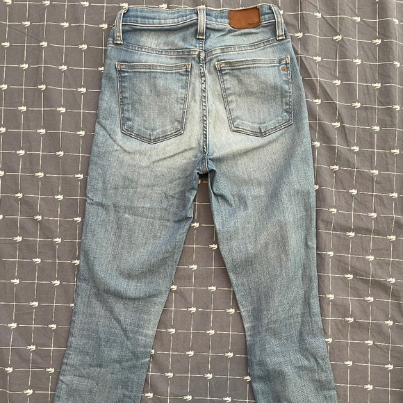 Madewell 9" High Riser Skinny Skinny Crop Jeans Size 24 - Picture 6 of 9